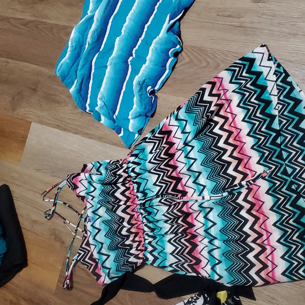 Dress and skirt